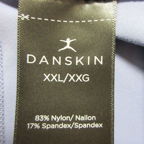 DANSKIN High Waist Leggings Tights XXL 18 High Rise Infinity Blue Purple 2XL NWT - Picture 7 of 11